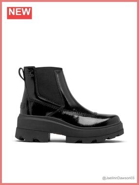 Sorel Women's Joan Frwd Chelsea Boot Waterproof Leather Ankle Boot